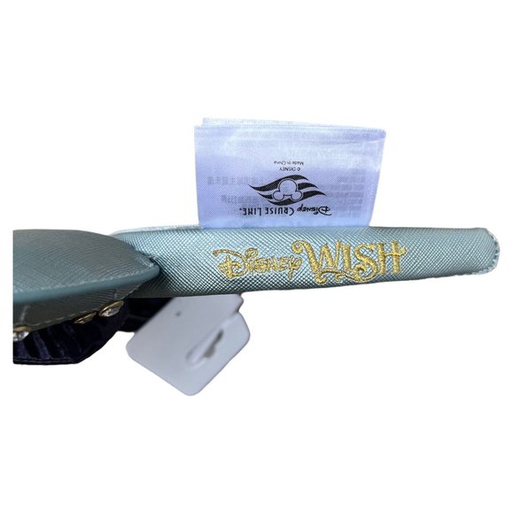 Disney Loungefly Cruise Line Blue Ear Hat Headband Wish DCL Inaugural Sailing main image 4